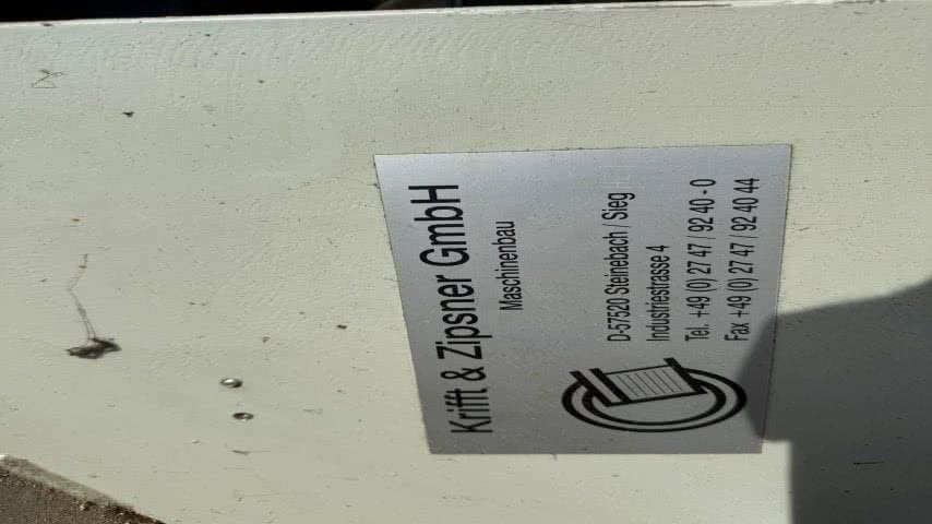 Krifft & Zipsner, VB 160 RL Pile Turner